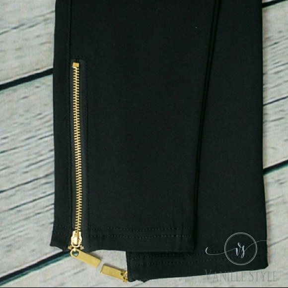 Back In Black Plus Size Moto Jeggings Size 2X NEW - Picture 4 of 8